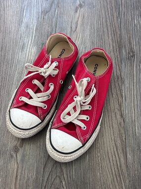 Converse All Star Sneakers size 3 Red